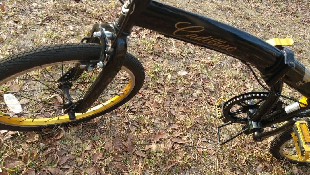 Cadillac 折りたたみ自転車 ジャンク扱い