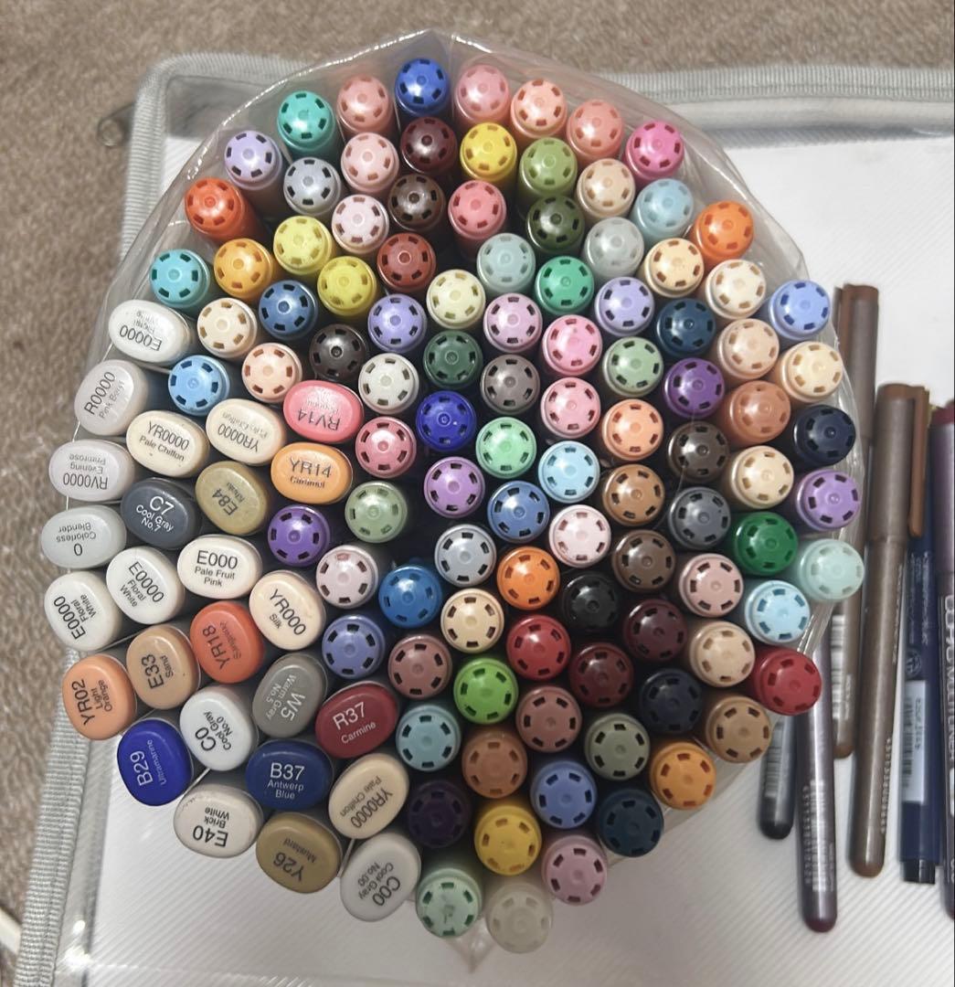 コピックチャオ・スケッチ118本(マルチライナー付)