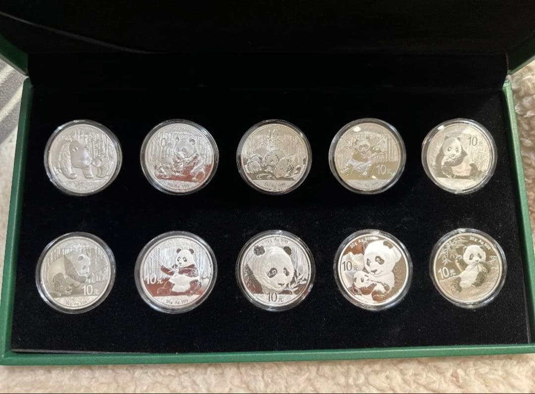パンダ銀貨2011~2020(新品)