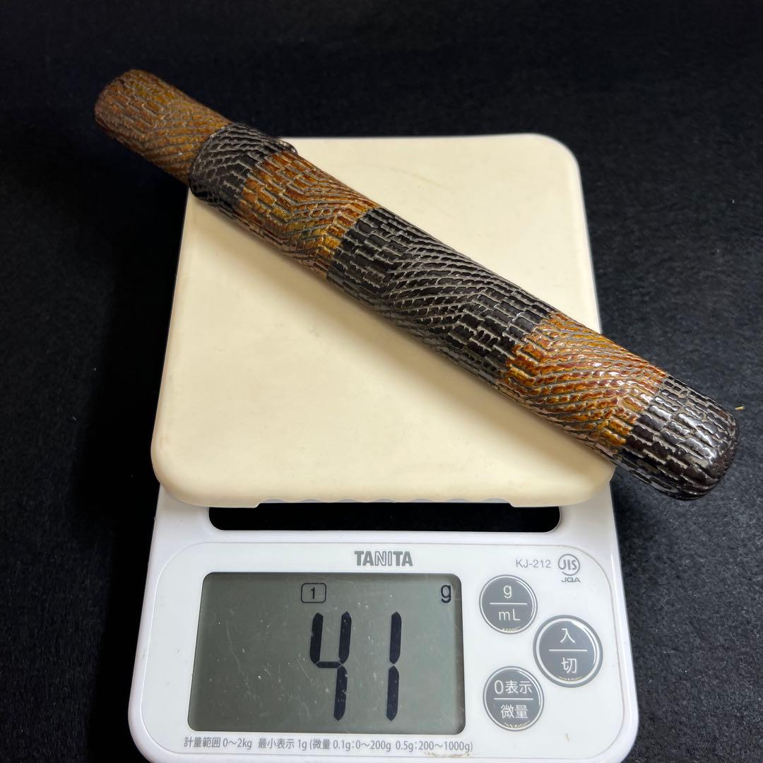 時代キセル筒　41g 東Y8-0106☆2Fタサオ