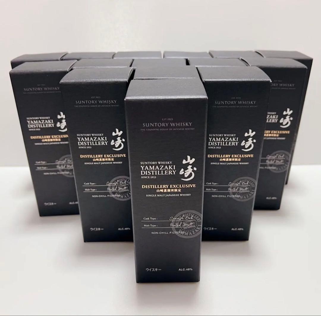 送料無料 サントリー 山崎蒸溜所限定ウイスキー 180ml・15本