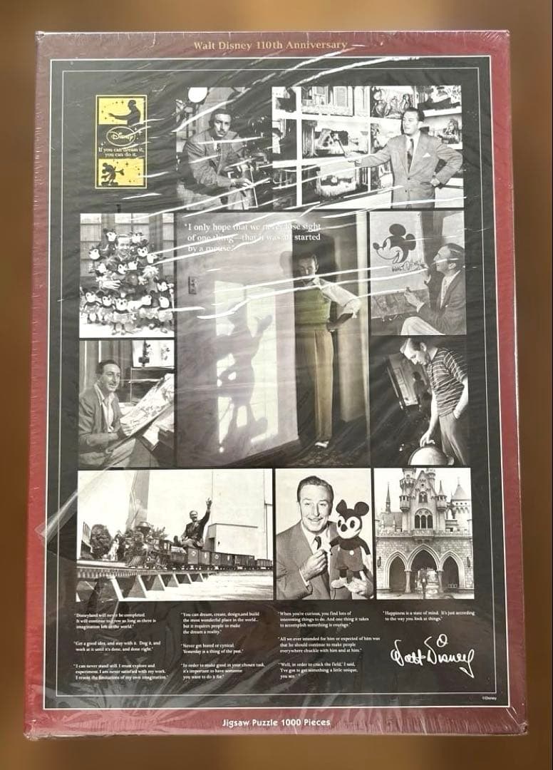 ウォルトディズニー生誕110周年記念パズル