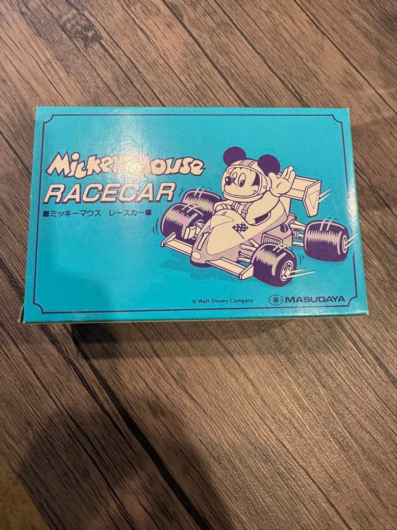 ミッキーマウス レースカー マスダヤ 1988年 日本製 箱付き 当時物