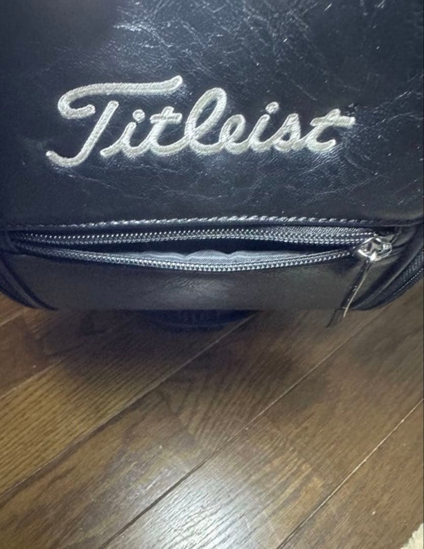 ✨️美品 Titleist ブラック キャディバッグ 9.5型 3点式ショルダー