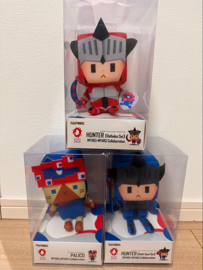 モンスターハンター 大阪万博 ミャクミャクコラボ ぬいぐるみ
