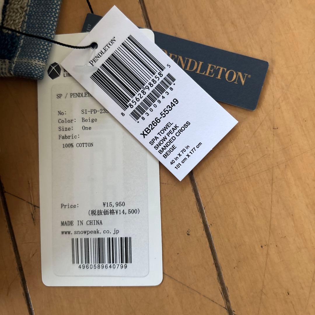 新品 peak ✖️PENDOLTON ブランケット 101✖️177