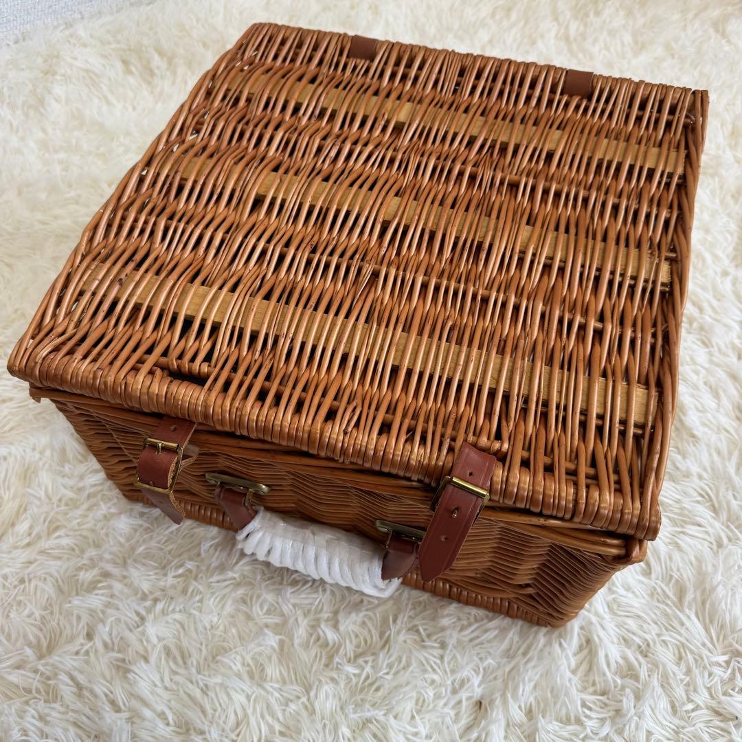 optima 英国製ピクニックバスケット ヴィンテージ　美品