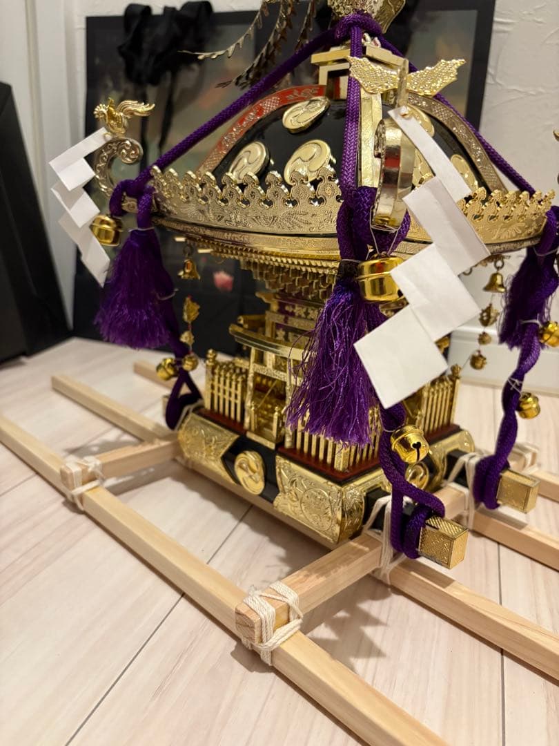 江戸神輿プラモデル 置物