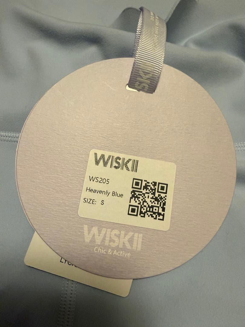 WISKI ヨガパンツ S ヘブンリー・ブルー