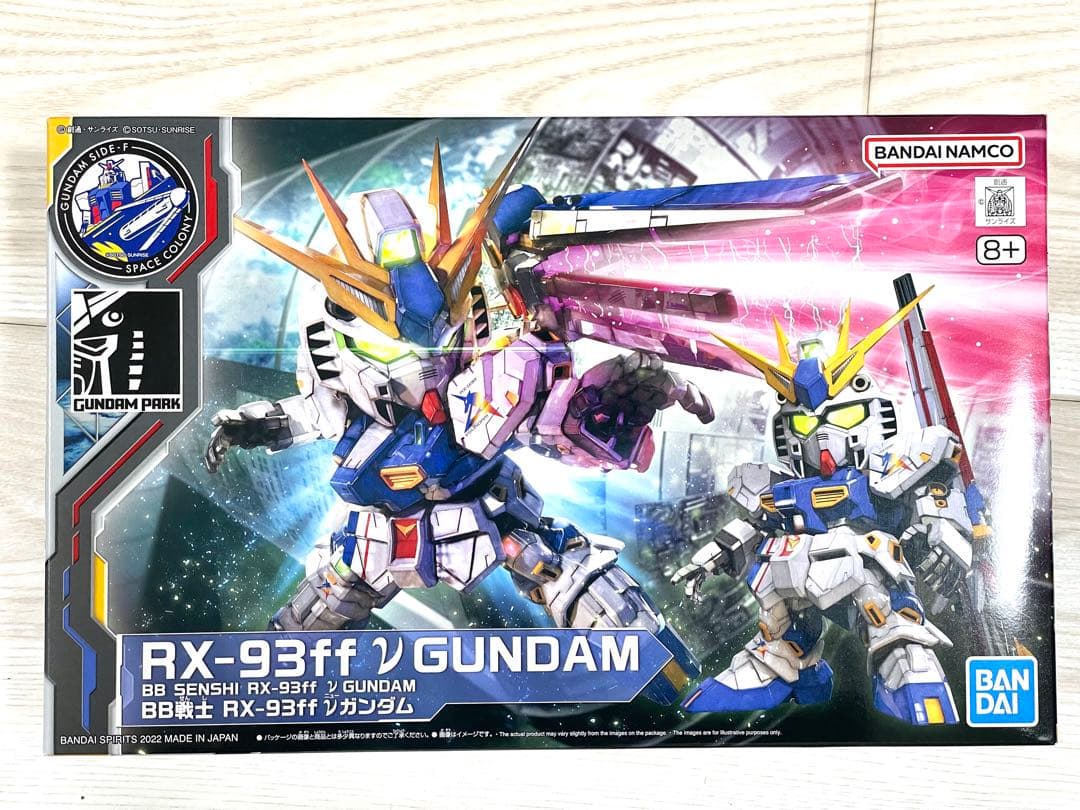 νガンダム & サザビー HG&SD(SIDE-F限定) 4体セット 新品未組立