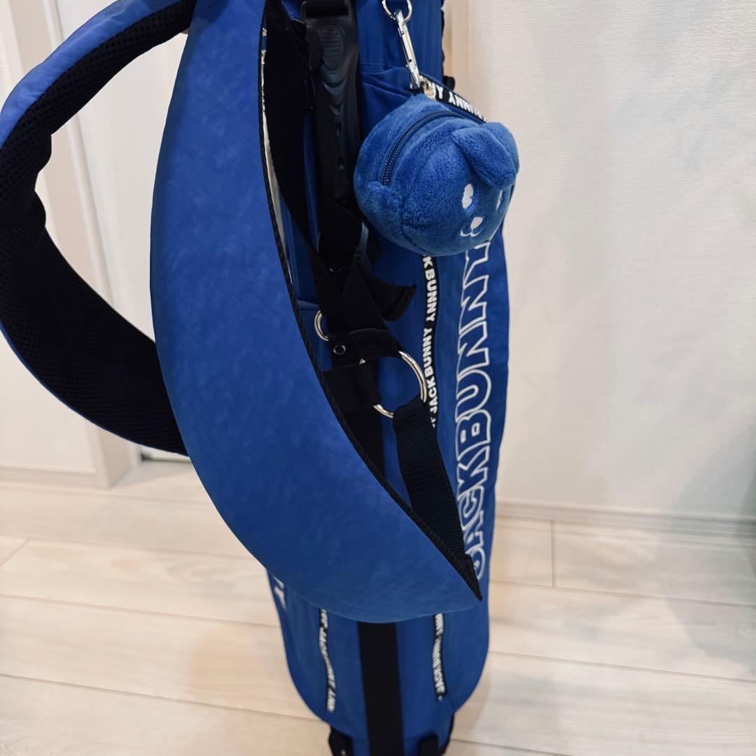 美品♪ JACK BUNNY!! スタンドタイプ キャディバッグ ブルー