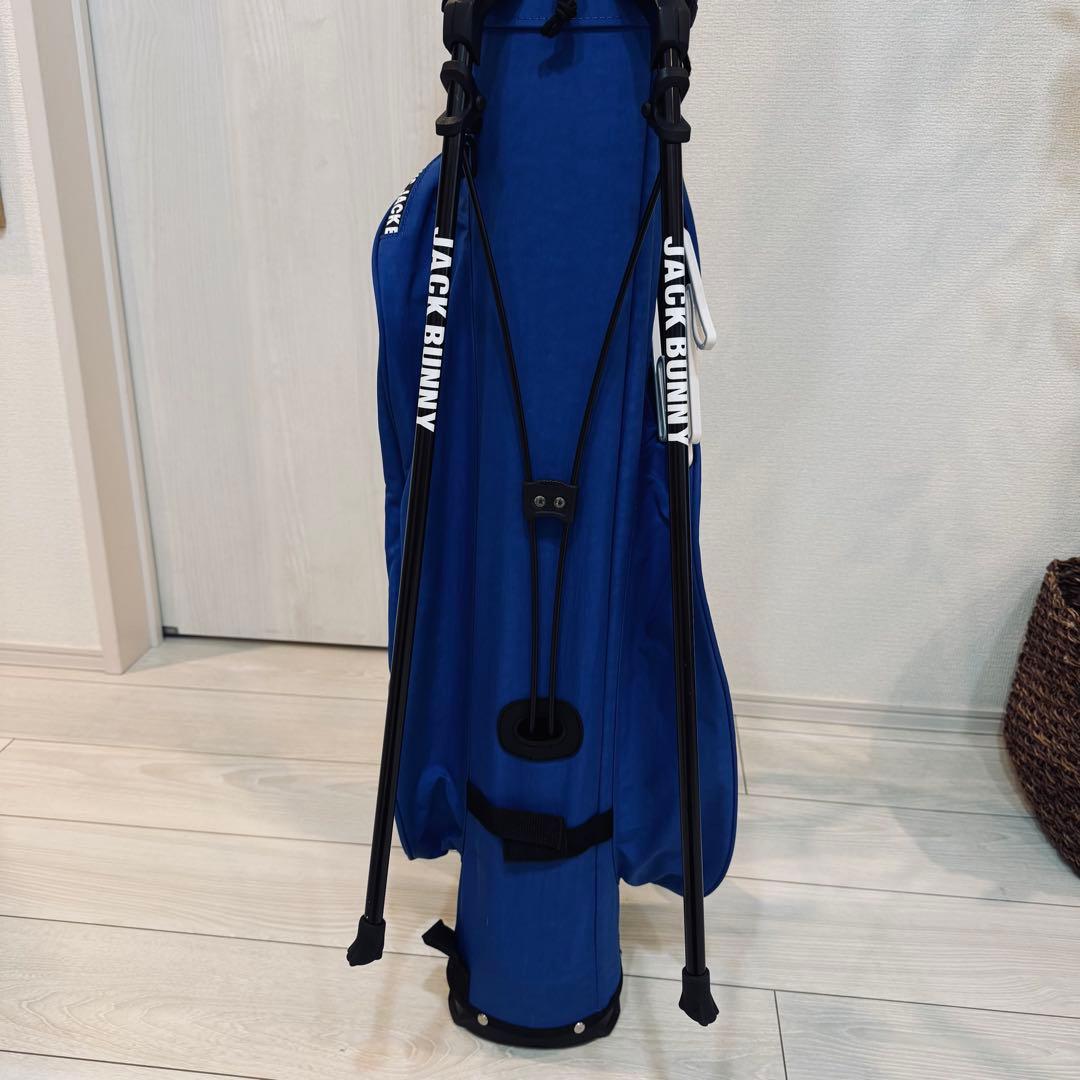 美品♪ JACK BUNNY!! スタンドタイプ キャディバッグ ブルー