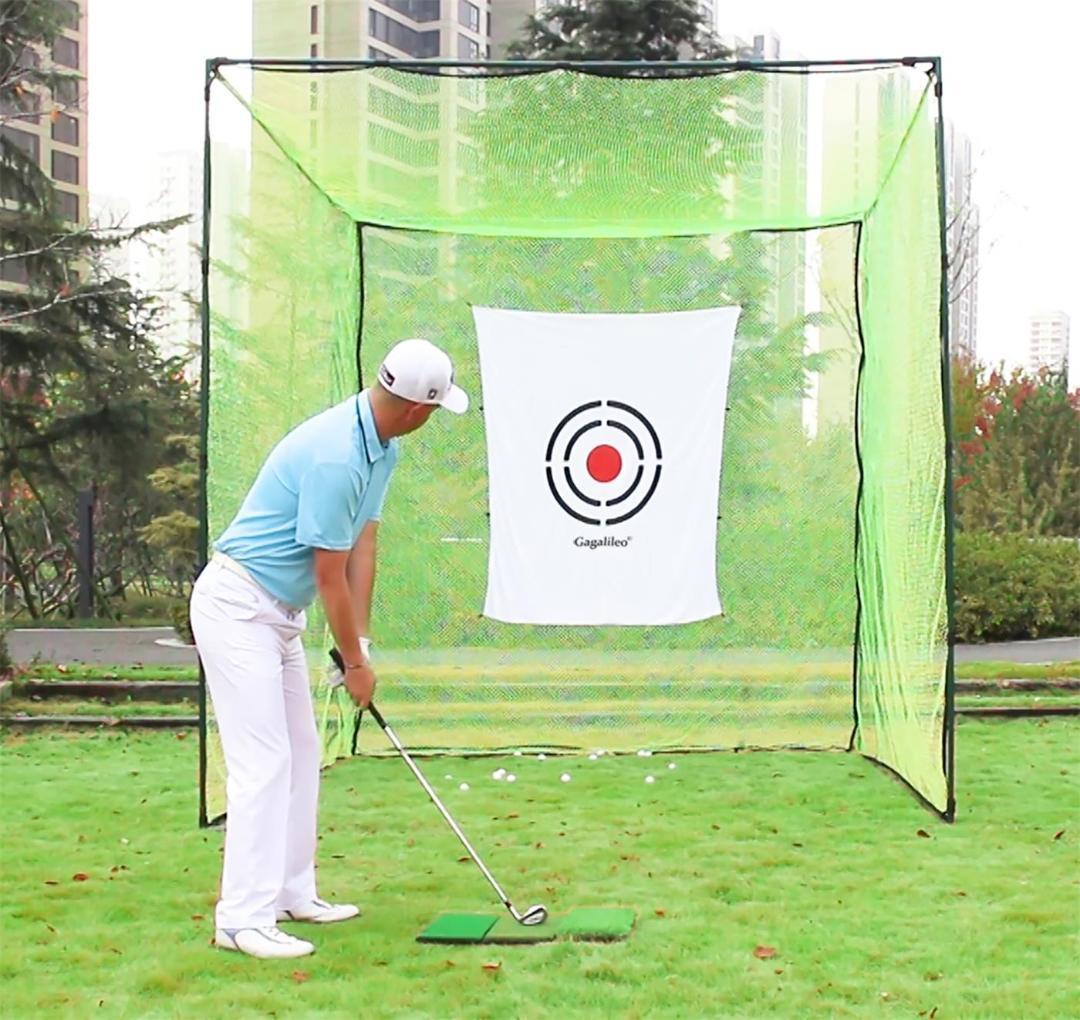 ゴルフネット　練習用　ゴルフ練習用ネット　大型　室外用　3x3x3m