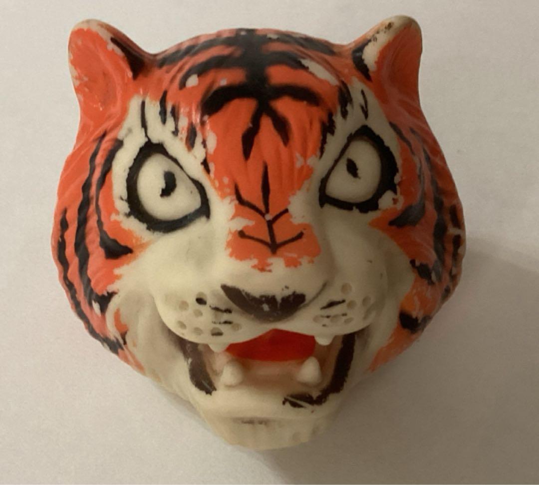 当時物　中嶋製作所　「タイガーマスク」　ソフビ　スタンダード　亀マーク