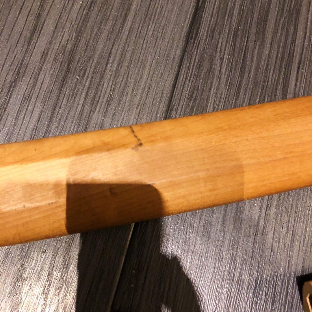 本格模造刀 白鞘 合金製 大小セット　長脇差　2本　拵え　太刀　居合刀