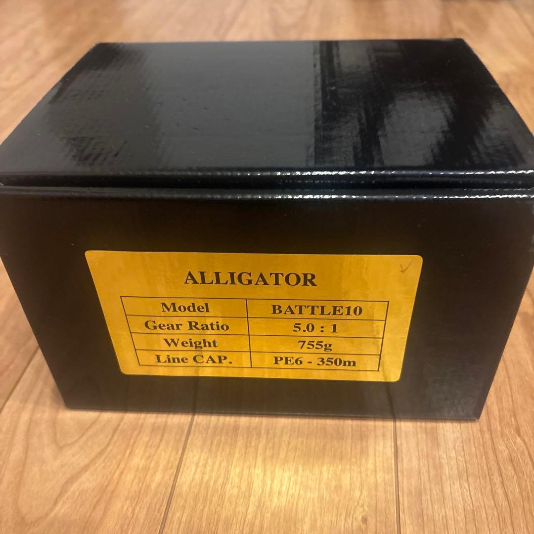 アリゲーターバトル10 BATTLEG ゴールド リール