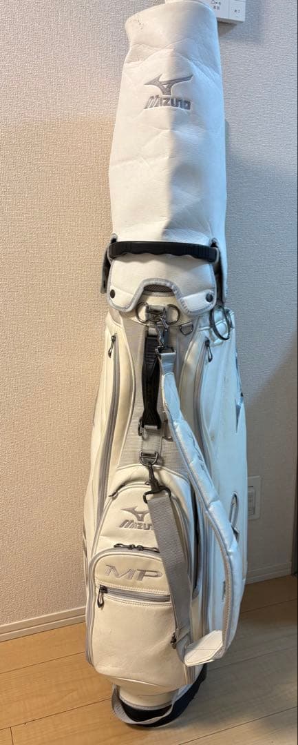 ⭐︎Mizuno Pro MP⭐︎ゴルフバッグ⭐︎ホワイト