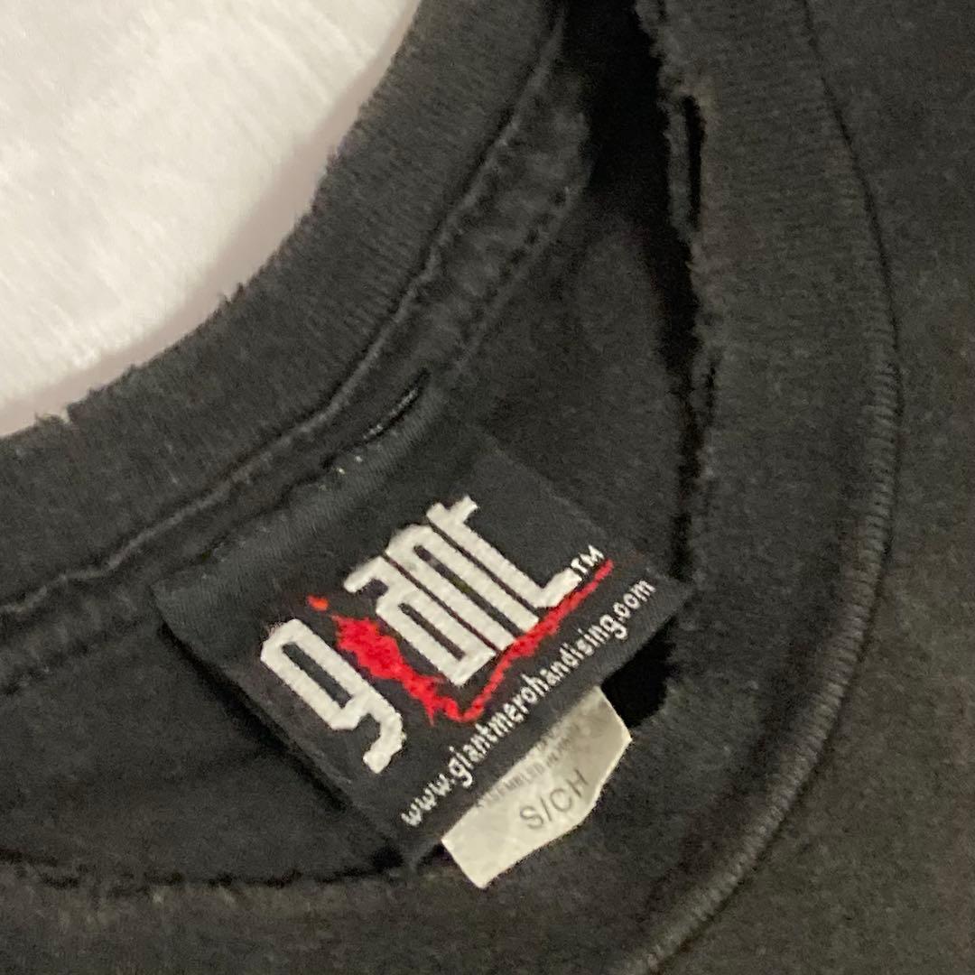 レッチリ00s ビンテージ 黒 ロゴTシャツ バンドT