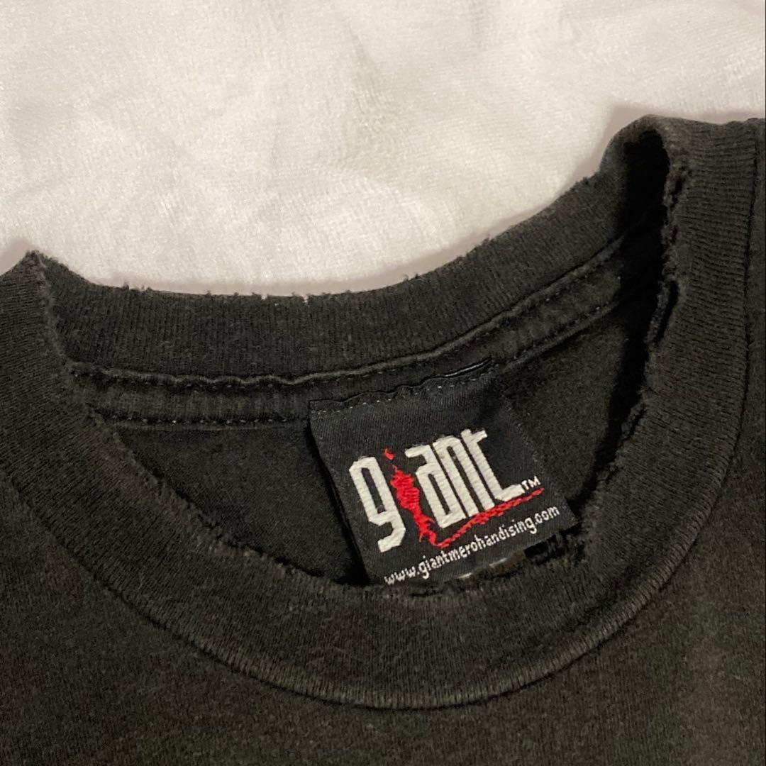 レッチリ00s ビンテージ 黒 ロゴTシャツ バンドT