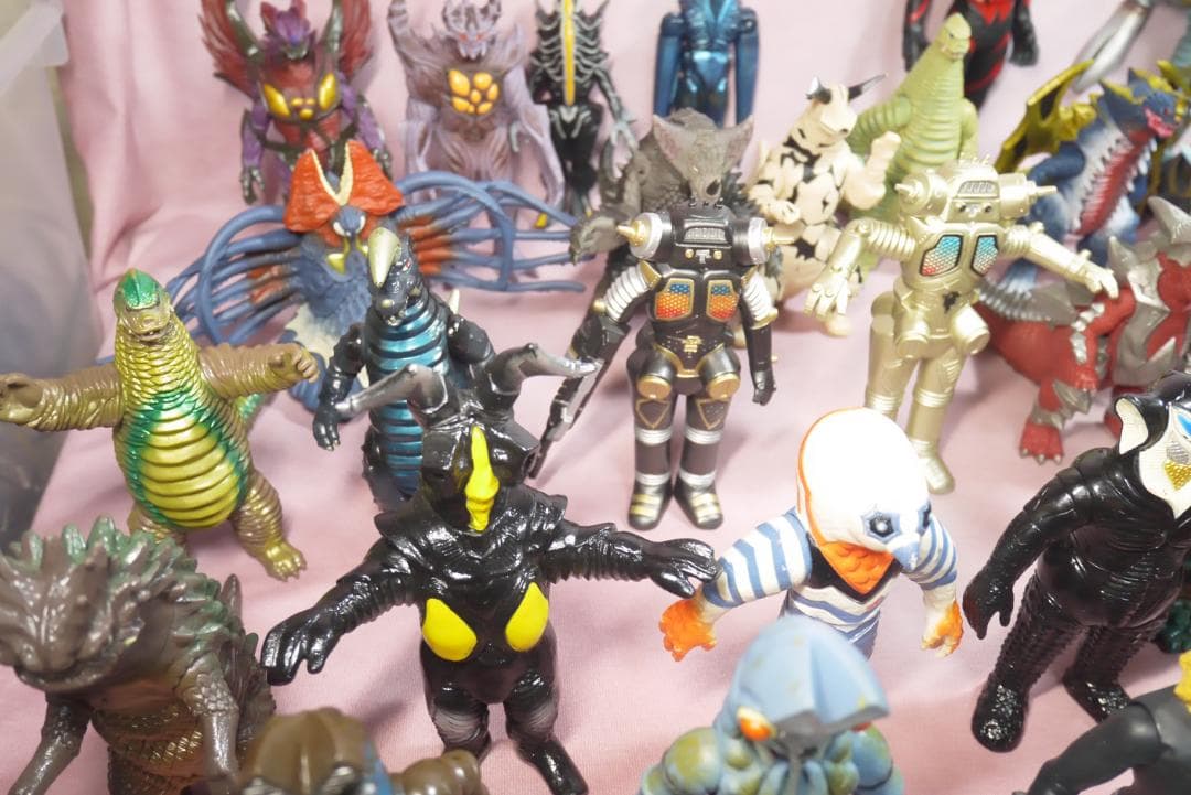ウルトラ怪獣シリーズ　怪獣　ソフビ　55体