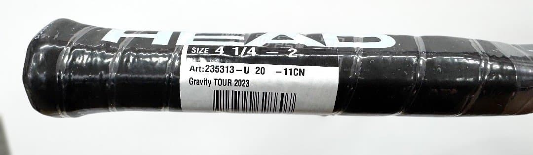 HEAD 2023AUXETIC GRAVITY TOUR GRIP2 新品
