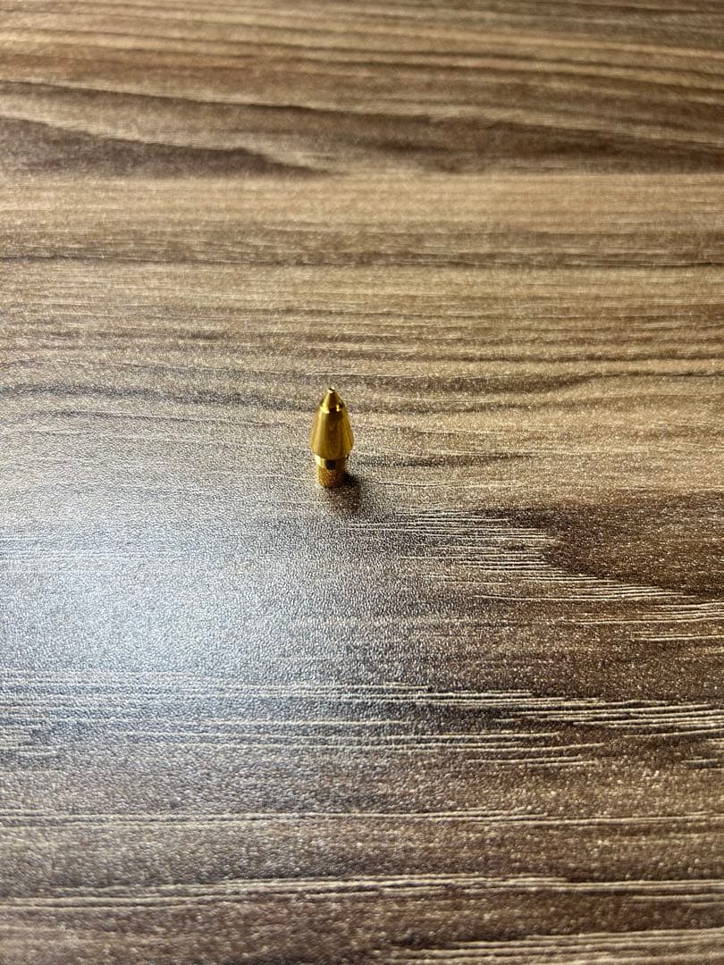 超美品　野原工芸　旧型　固定式口金　ゴールド