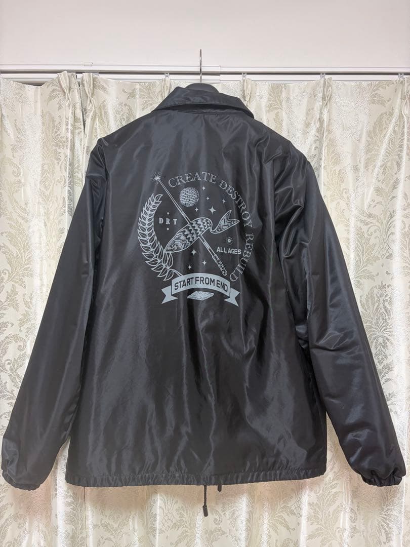 DRT × BLUCO コーチジャケット L ブラック