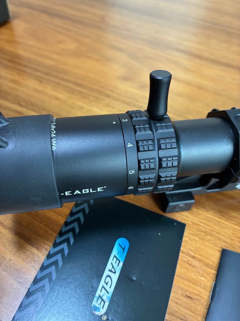 T-EAGLE ライフルスコープ 1.2-6x24WA ショートスコープ