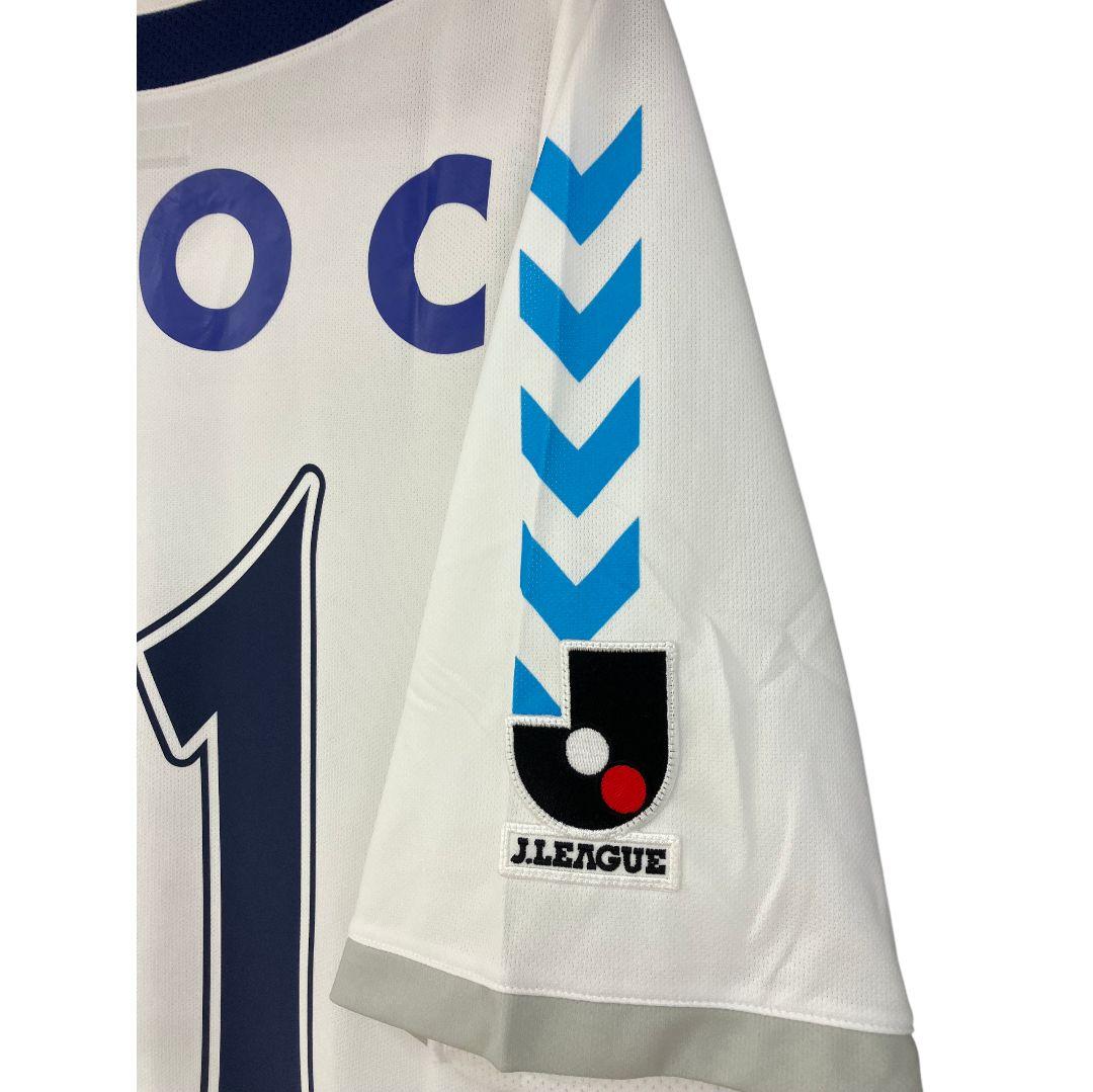 2007 横浜FC　三浦知良　ヒュンメルオフィシャル　アウェイユニフォーム