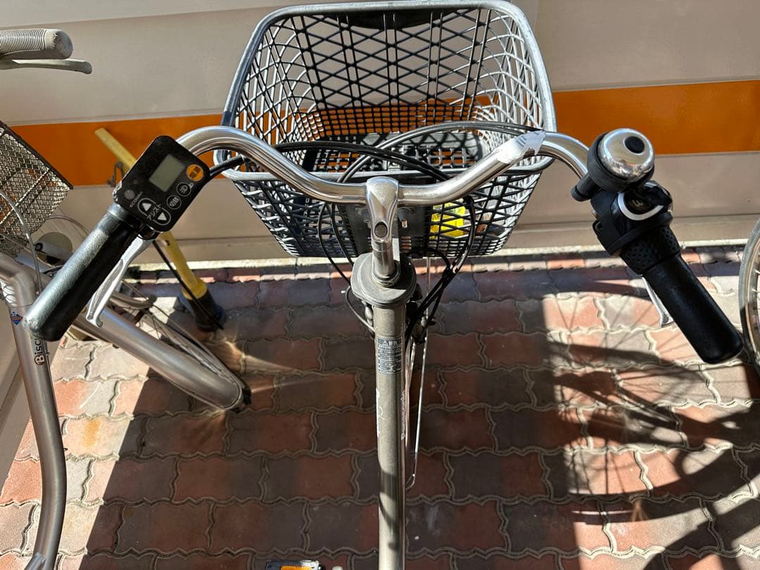 兵庫県限定配送無料 電動自転車パナソニック２６インチ16ah グレー