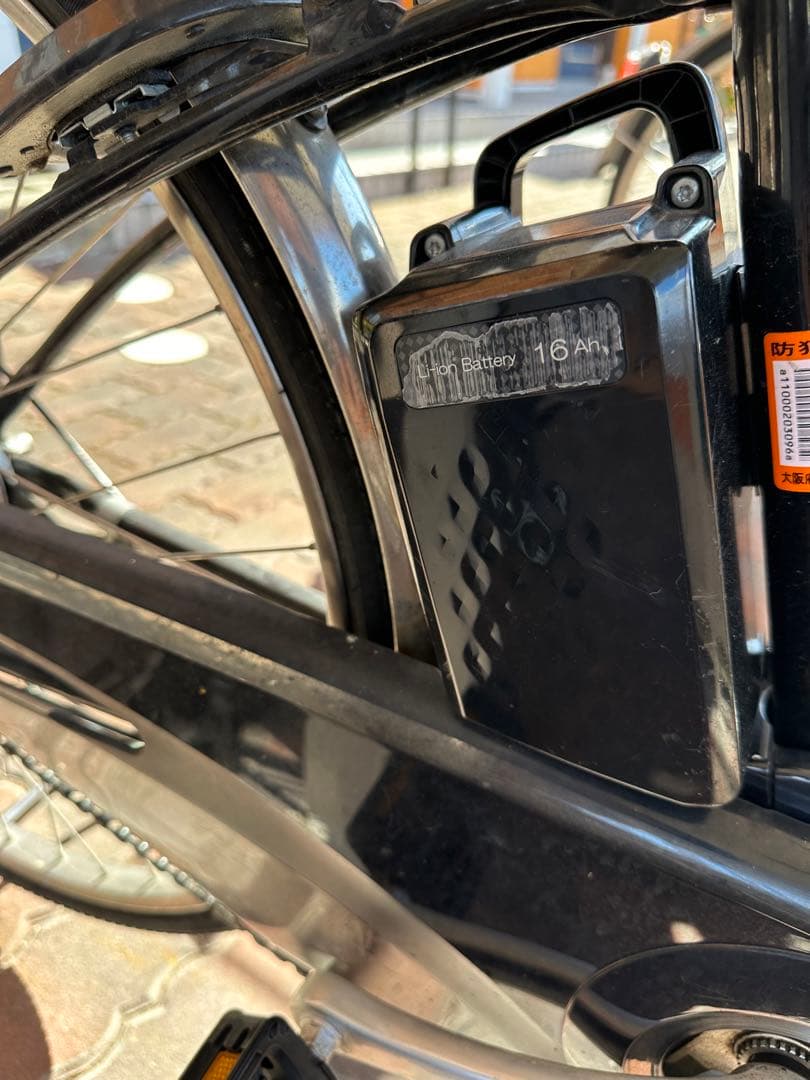 兵庫県限定配送無料 電動自転車パナソニック２６インチ16ah グレー