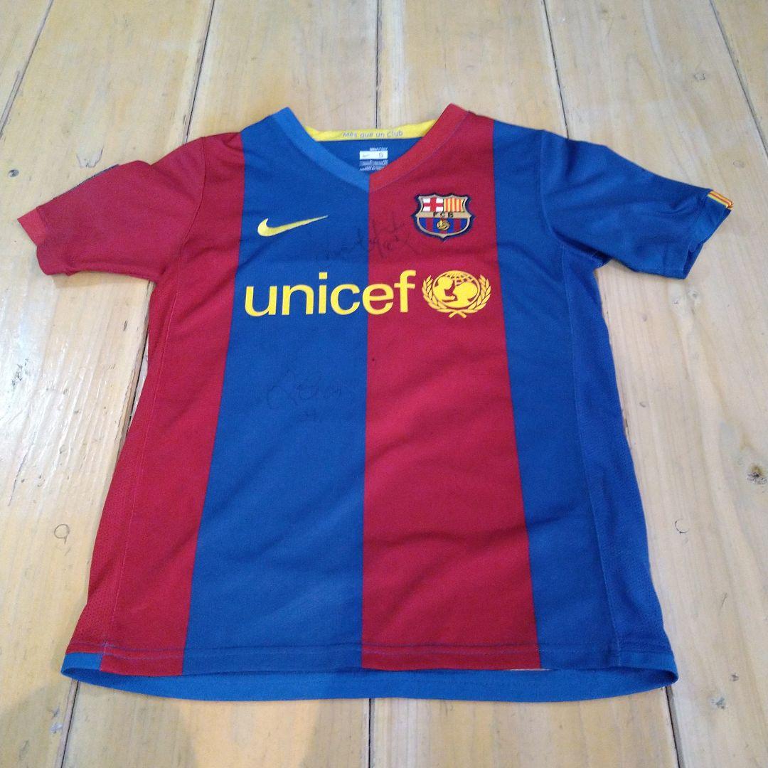 FC バルセロナ 直筆サイン ロナウジーニョ デコ 2006 トヨタカップ