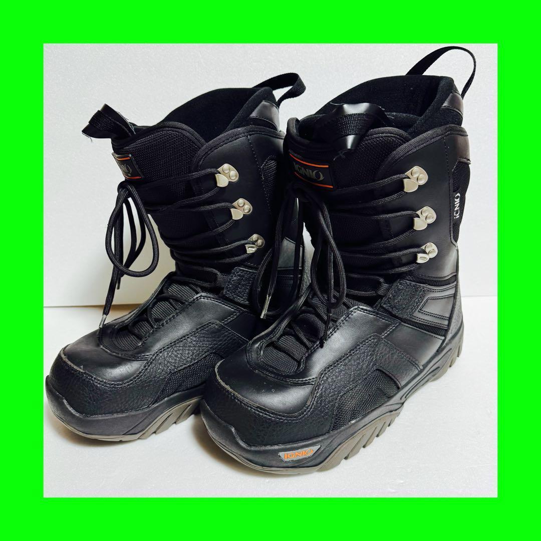 29-29.5cm IGNIO スノーボードブーツ ブラック黒色初心者格安特価