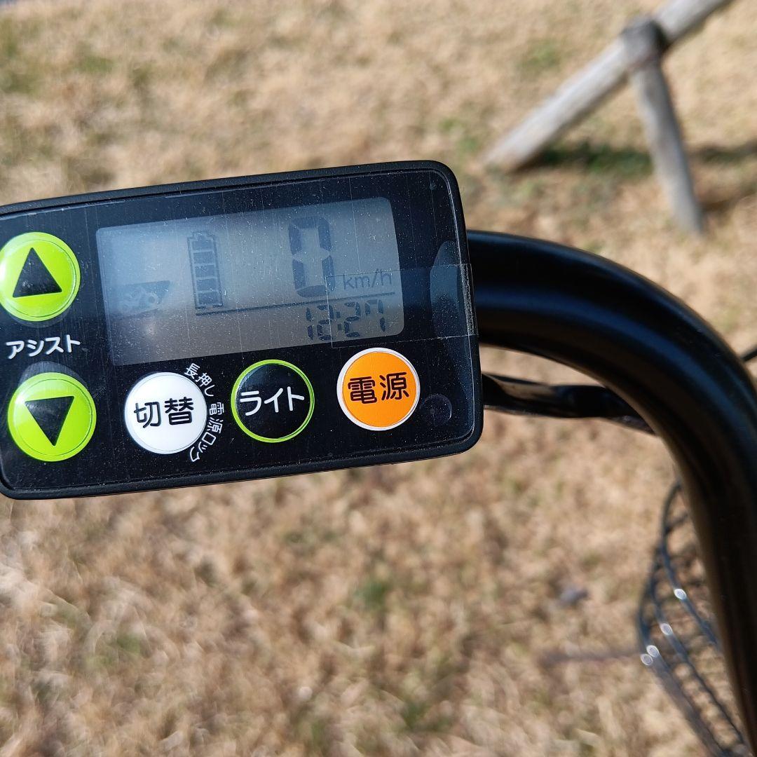 YAMAHA　ネイビー 電動アシスト機能付き自転車 パス　チア　ほぼ未使用