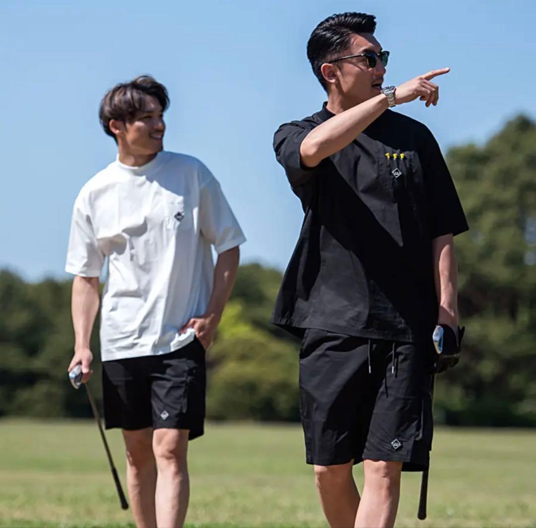 C.V.R.A ゴルフセットアップ ブラック×ブラック メンズ おしゃれ