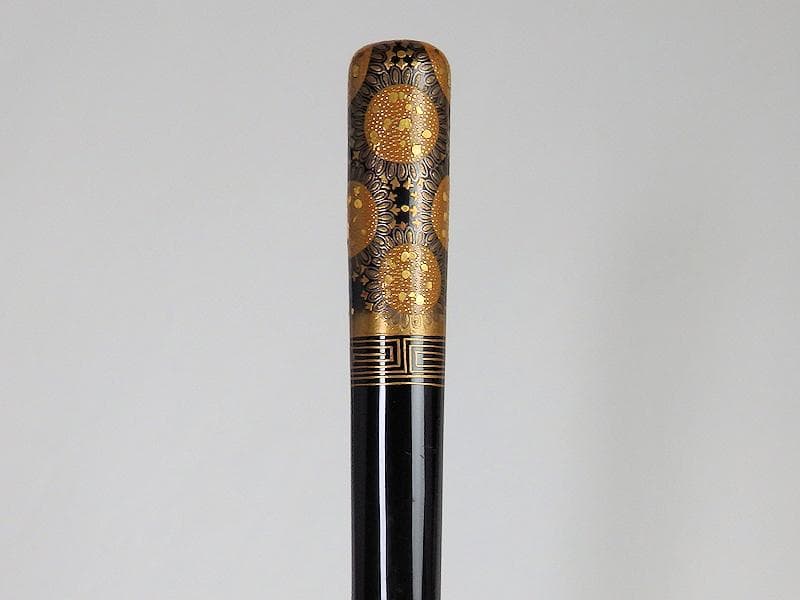 和装アクセサリー　アンティーク 櫛・笄セット　切金入蒔絵　C559A-fbeo