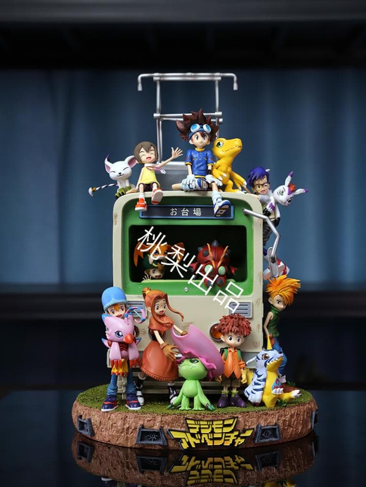 新品未開封 『デジモンアドベンチャー』みんな ガレージキット スタチュー