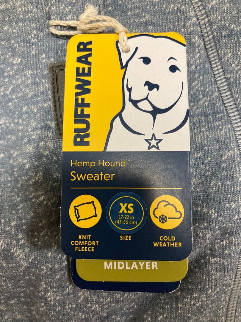 【定価13200円】RUFFWEAR（ラフウェア）ヘンプハウンドセーター　XS