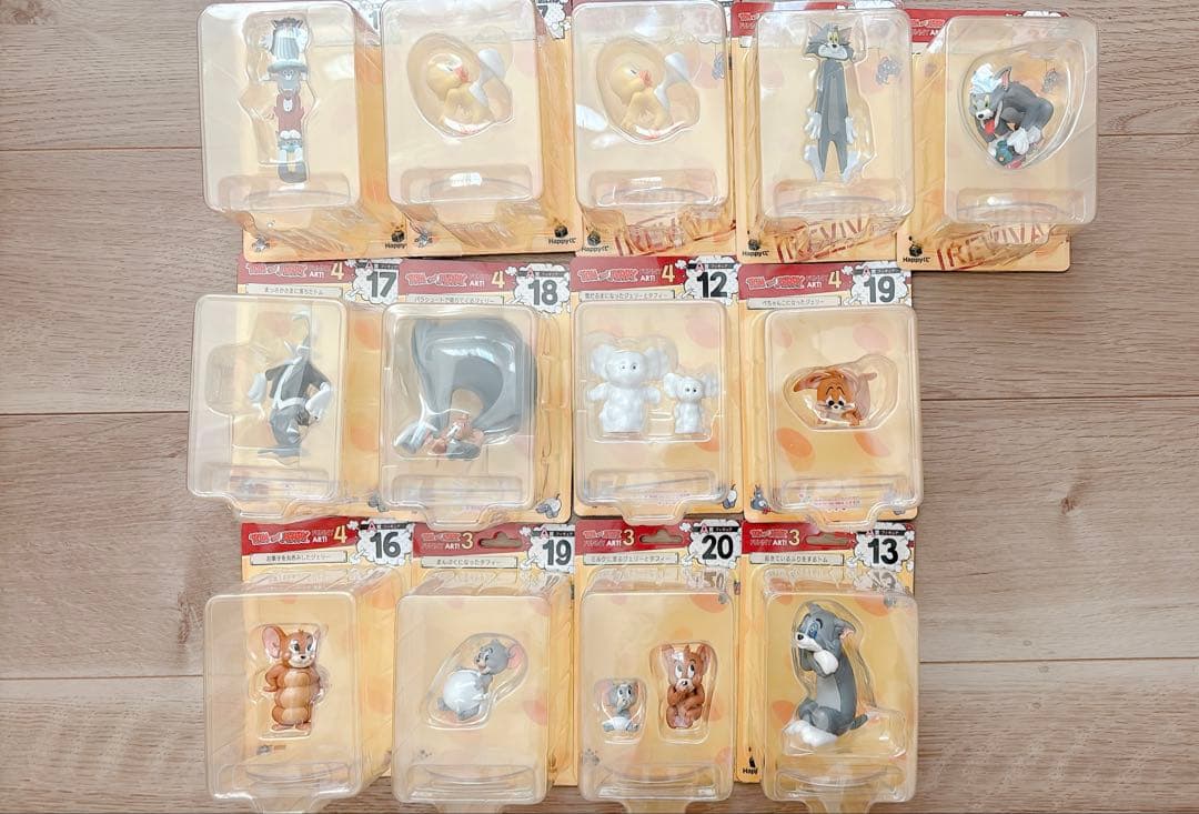 トムとジェリー　ハッピーくじ　フィギュア　まとめ売り 13個セット