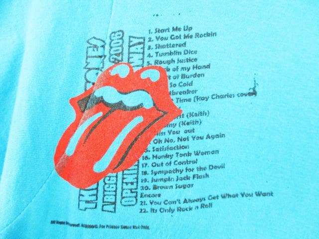 ローリングストーンズ＜2005ツアー Tシャツ＞バンドT　S●M140c