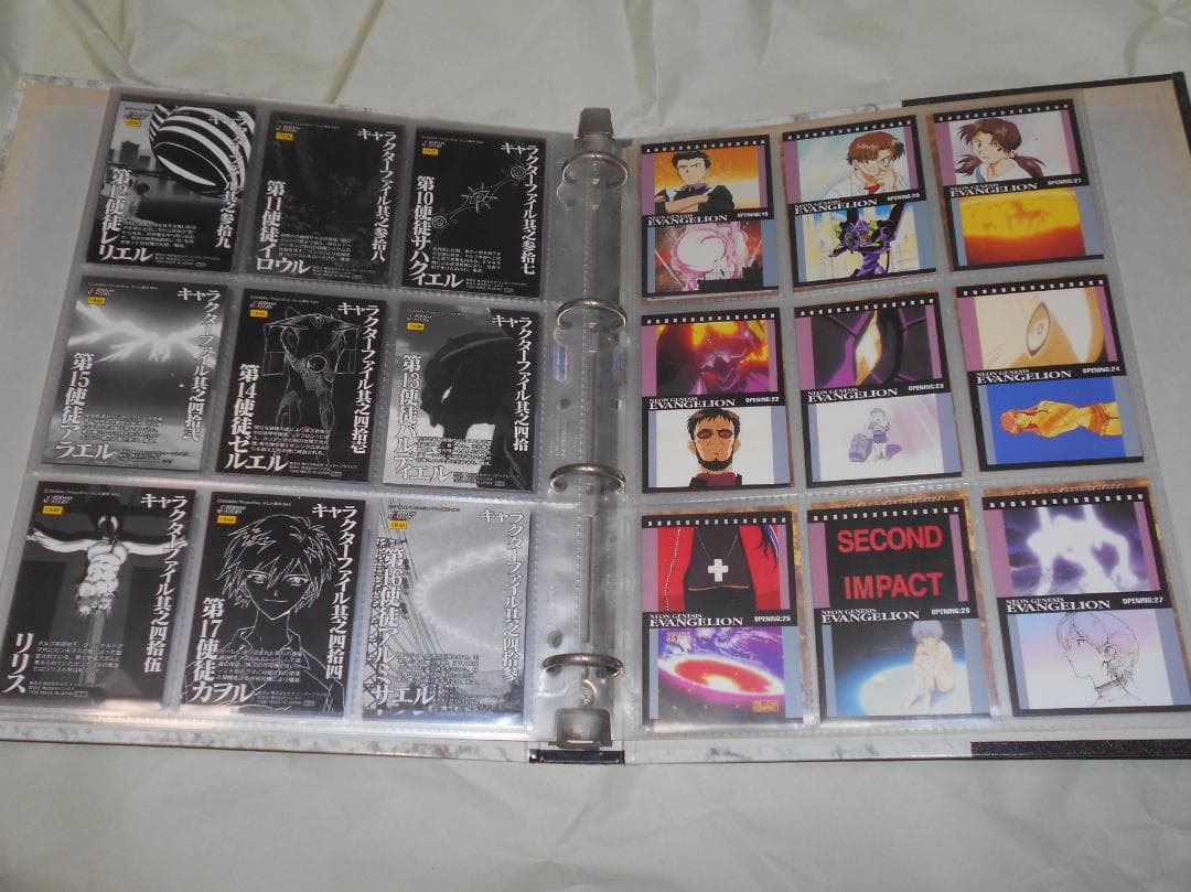 d*9様 エヴァ　トレカ　カード　まとめ　バインダー入り　ノーマルのみ　1集　版