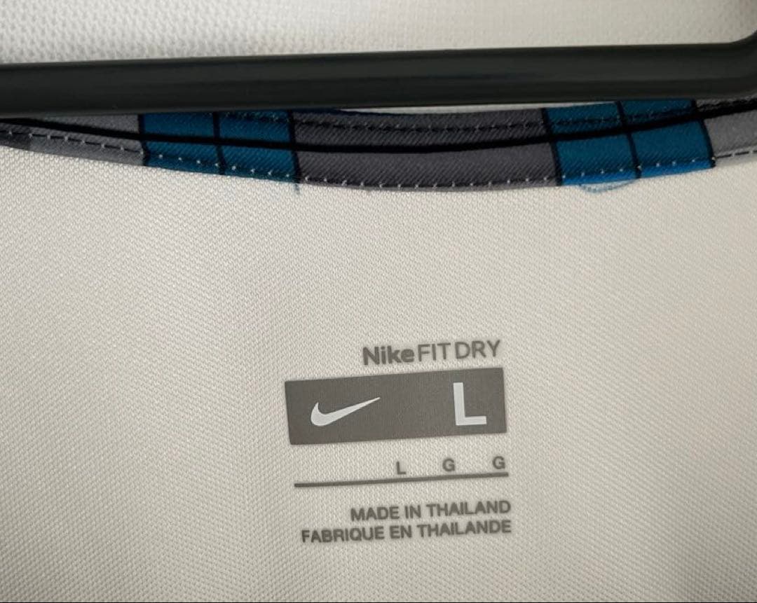 NIKE ナイキ　テニス　ジップアップジャケット 白　US:L フェデラー①