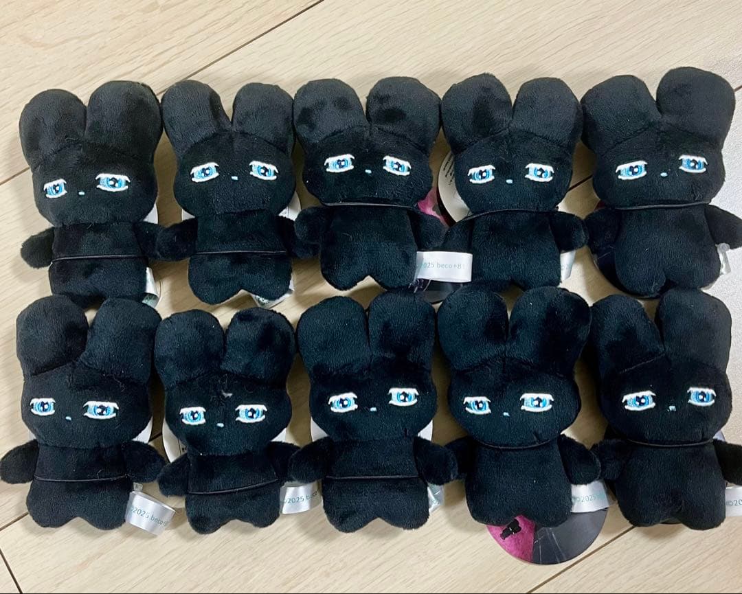 beco+81 しりみみうさぎマスコット2 ベルベッティ 10点セット