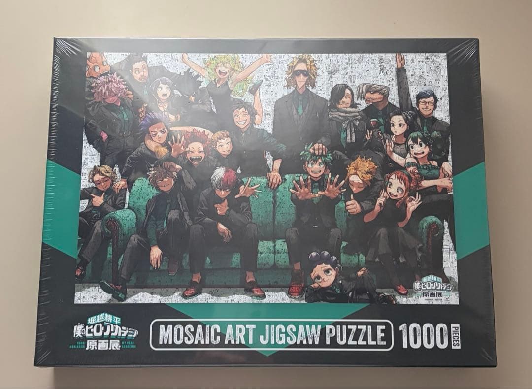 僕のヒーローアカデミア ヒロアカ 原画展 モザイクアートパズル ヒロアカ展