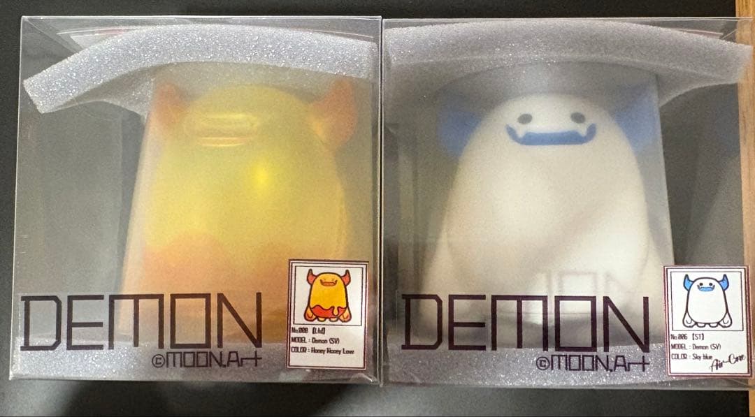 MOON Art デモンソフビ 2点 新品未開封品