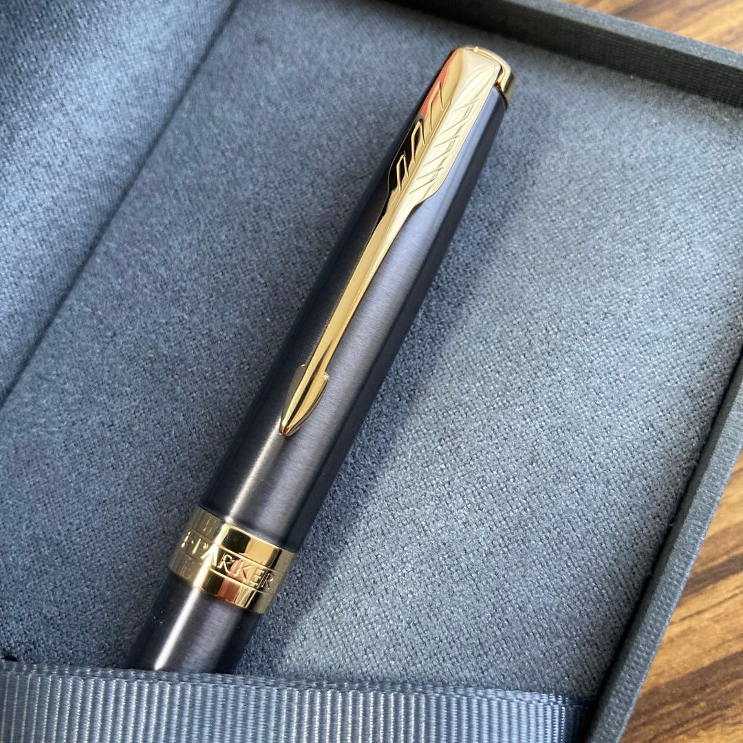 PARKER パーカー ボールペン ソネット グレイGT ギフトボックス入り
