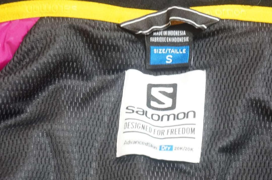 女性用 SALOMON サロモン スキーウエア ジャケット S 美品