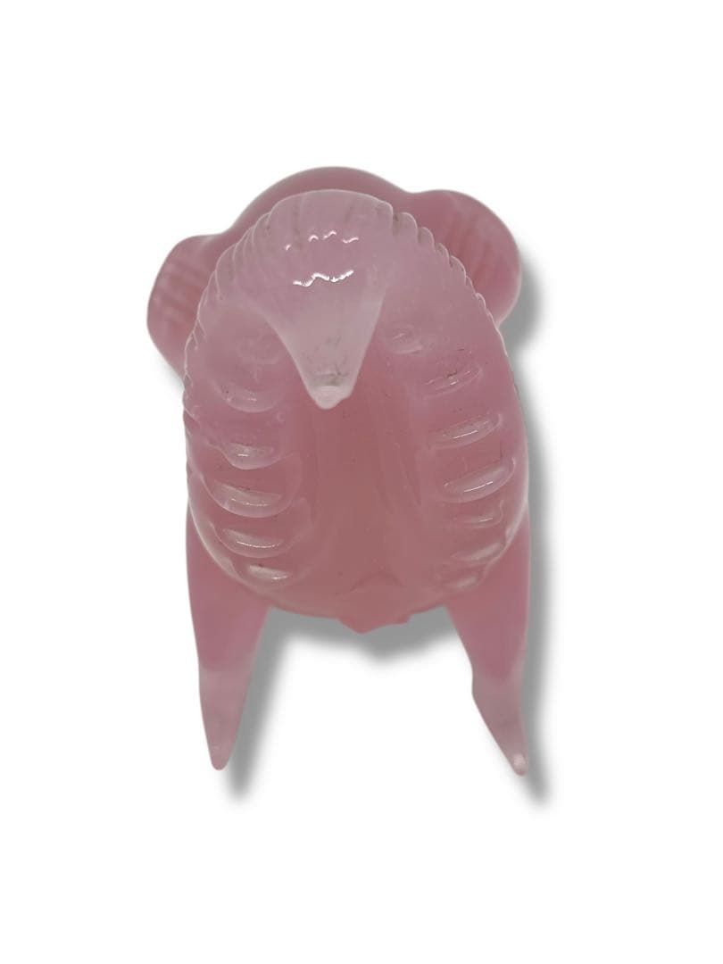 田*夫様 #ムラノガラス ピンクオパリン 鶏フィギュリン 2点セット