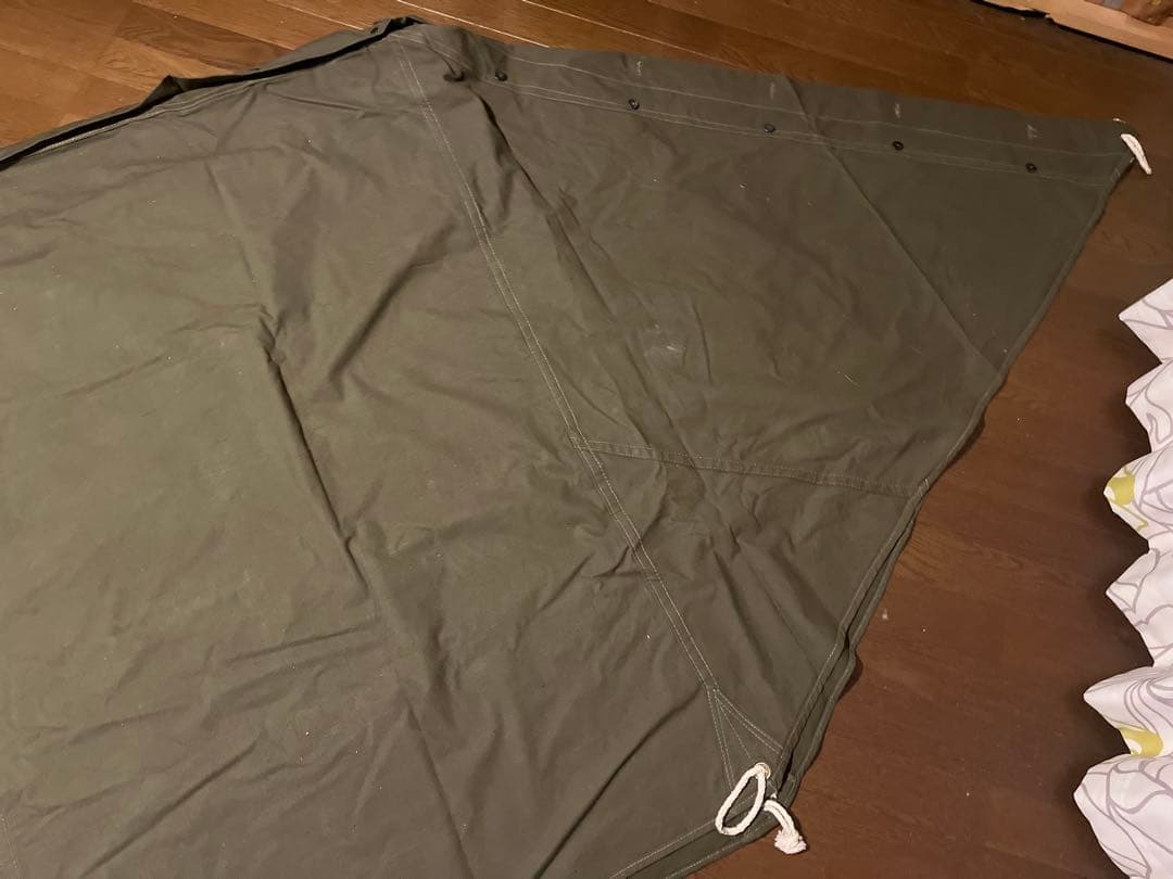 ギリシャ軍幕シェルターハーフ2枚