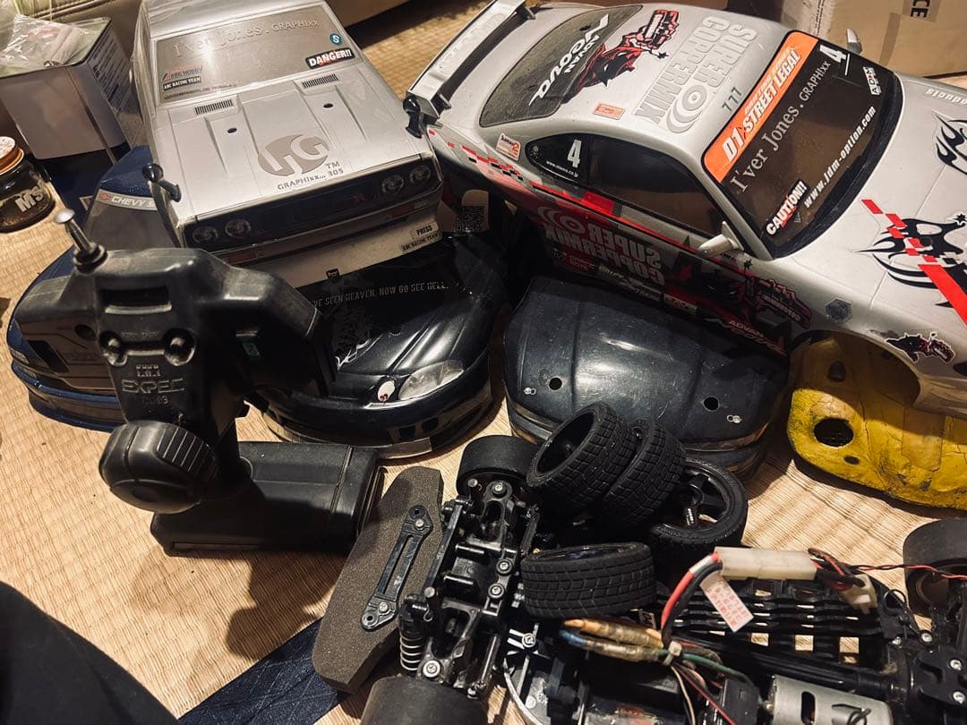 タミヤ　ラジドリ　ドリラジ　ボディセット